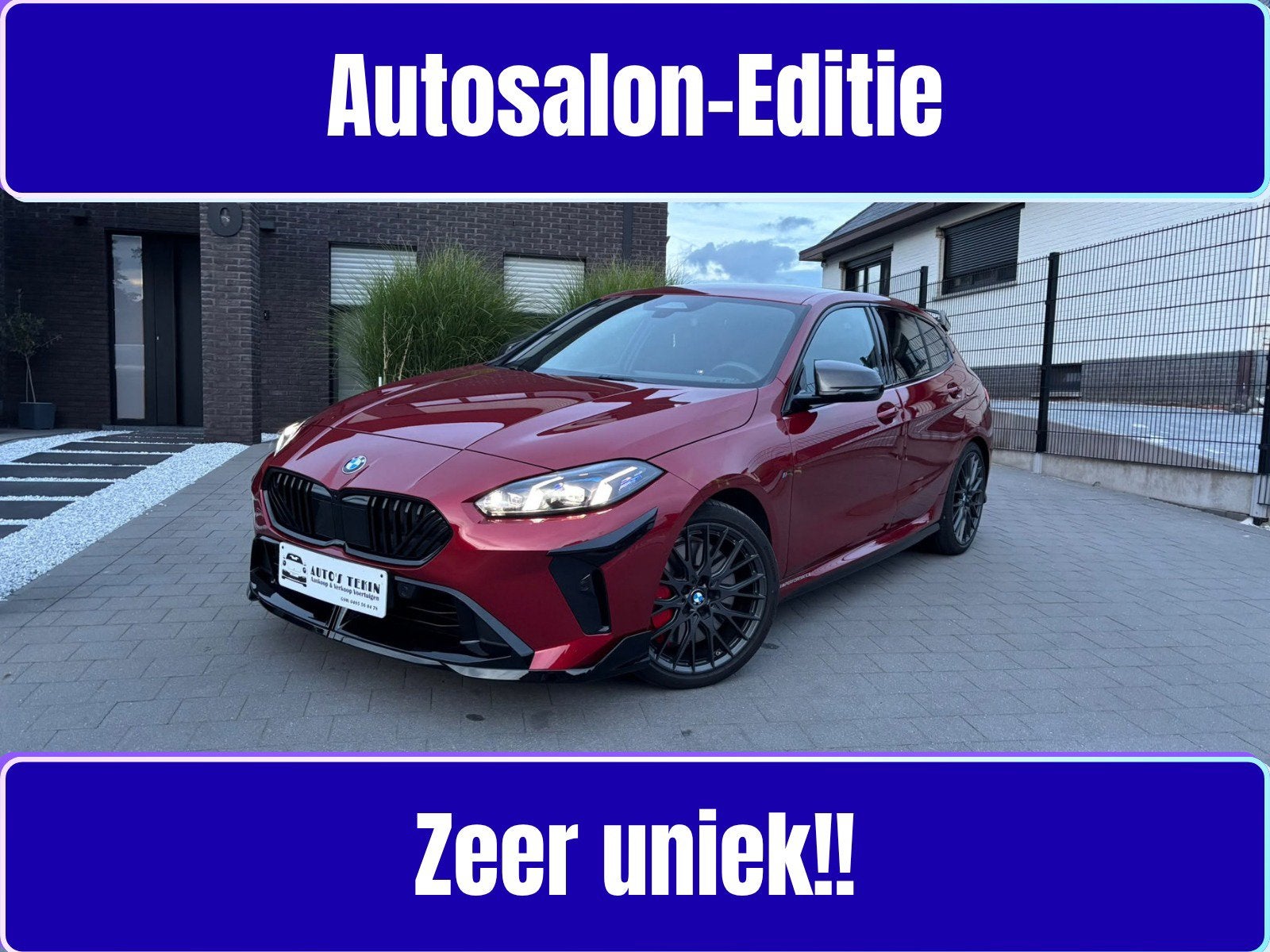 BMW 116i M Performance Parts – LIMITED - CARBON, KUIPZETELS, Dealer onderhouden, 1 Reeks, Bedrijf, 5 zetels