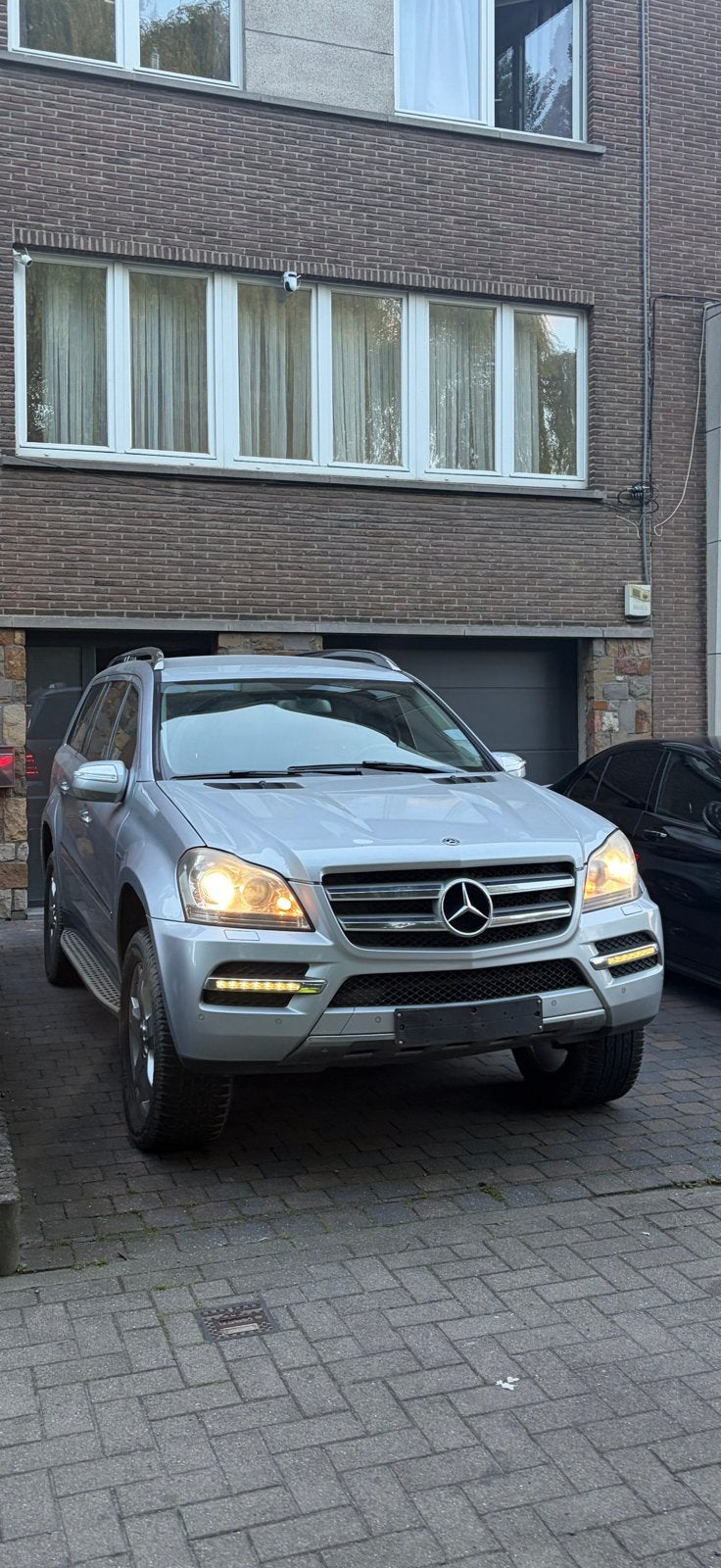 MERCEDES-BENZ GL350 / EURO6* / 2010 / DÉMARRE PAS !!, Autos, Cuir, Argent ou Gris, Achat, GL