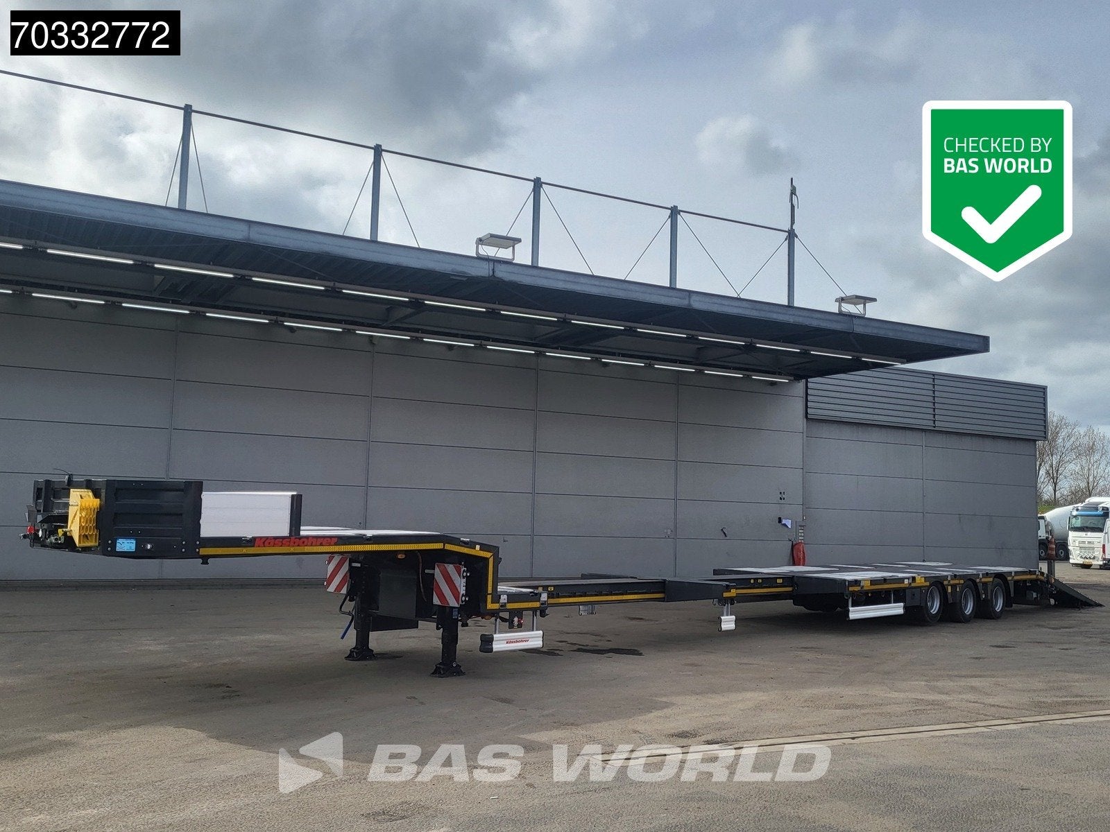 Kässbohrer LB3E Lift + Steering Axle Extandable 520cm, Autos, Argent ou Gris, Achat, Entreprise, Autres carburants