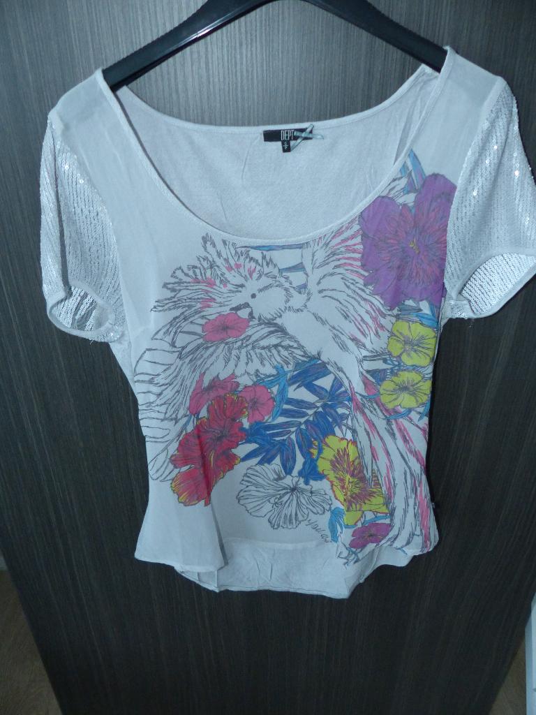 Dept t-shirt met korte mouwen - maat small, Kleding | Dames, T-shirts, Ophalen of Verzenden, Zo goed als nieuw, Korte mouw, Maat 36 (S)