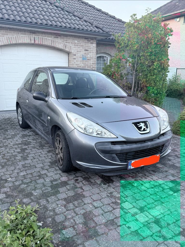Peugeot 206+, 3-deurs benzine, Auto's, Peugeot, Voorwielaandrijving, Stof, 4 cilinders, Airbags