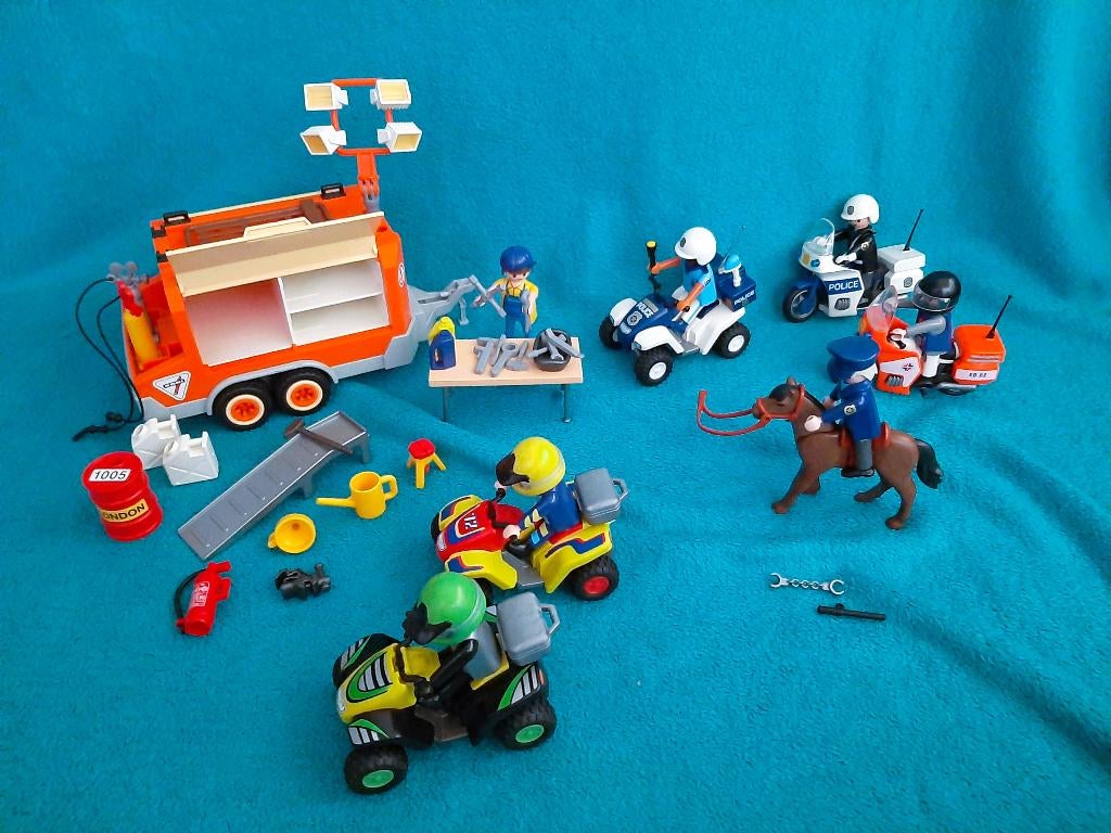 playmobil race, Enlèvement, Comme neuf, Ensemble complet