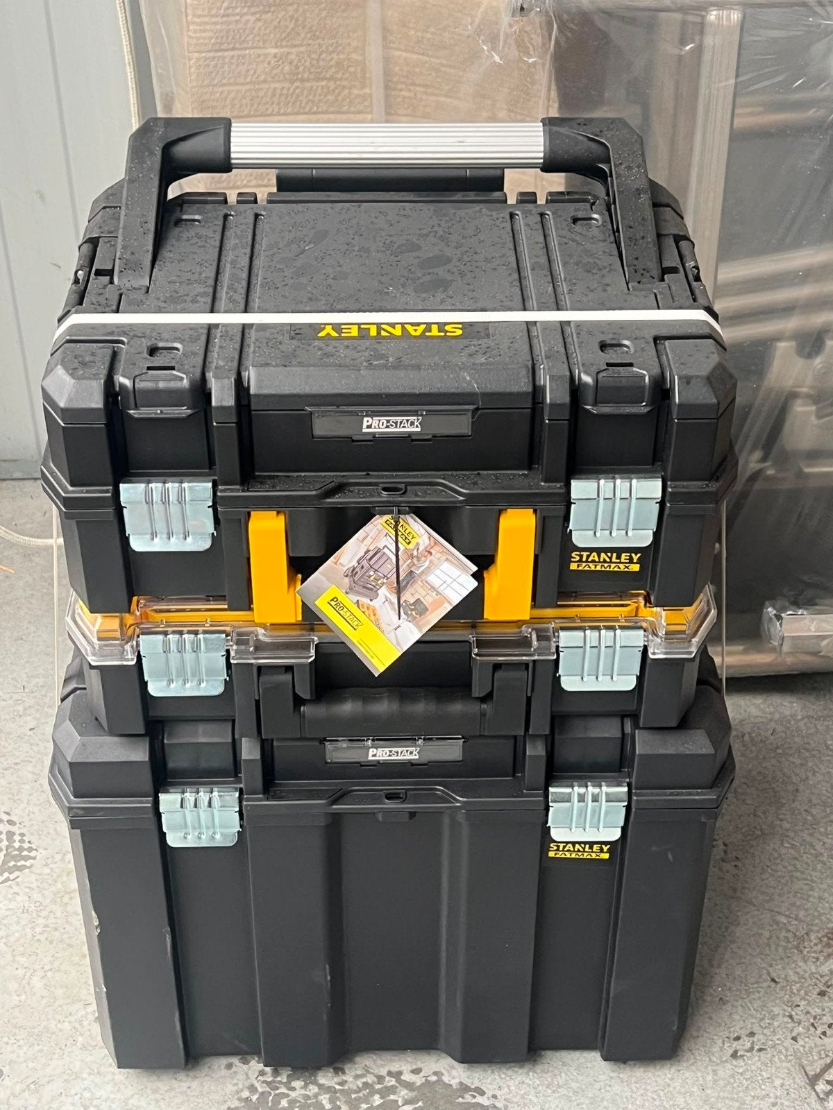 Stanley FATMAX Pro-Stack FMST1-80103 trolley op wielen, Ophalen