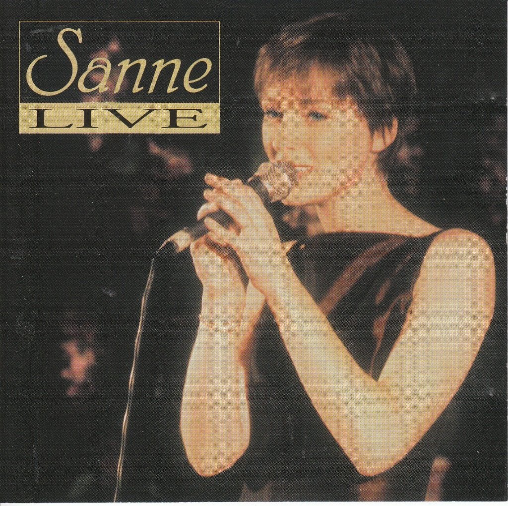 Toppers van Sanne op full-CD's: Live, Zand, of in 1 woord, Envoi, Pop