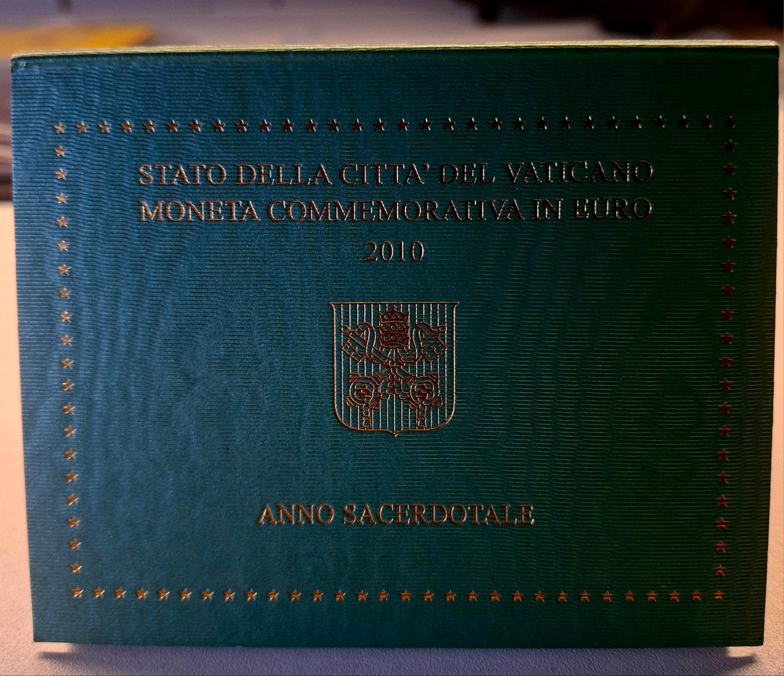 vaticaanse 2€ herdenkingsmunt 2010, Ophalen of Verzenden, Vaticaanstad, 2 euro, Losse munt