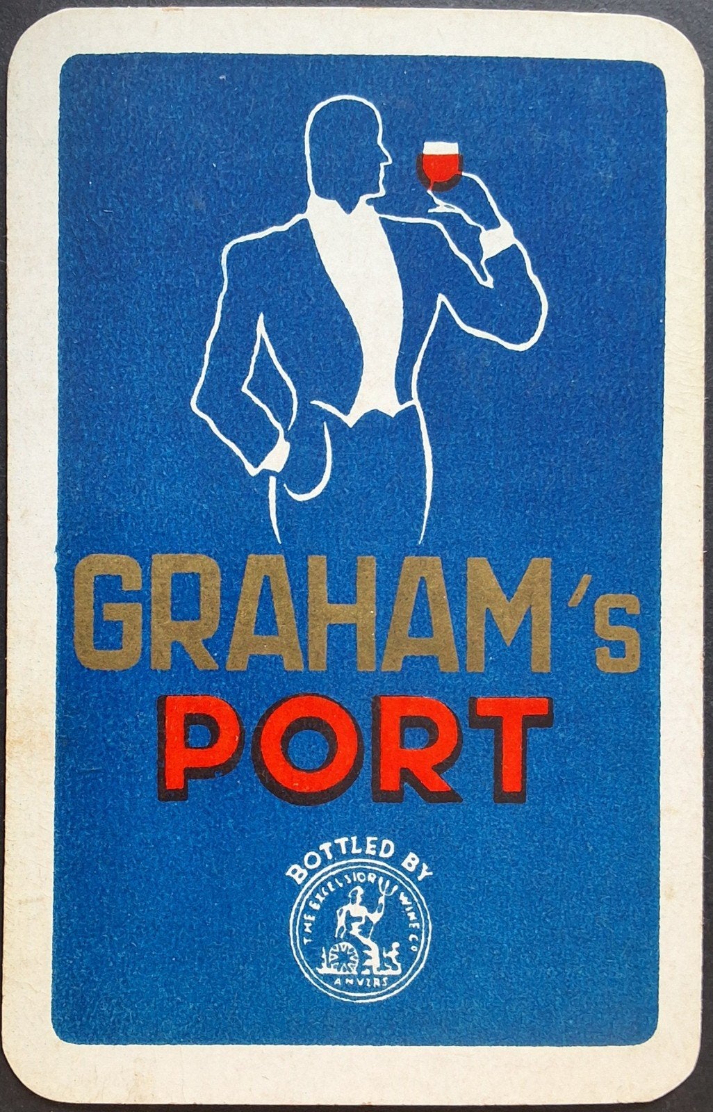 1 Speelkaart  Graham's Port, Verzamelen, Ophalen of Verzenden