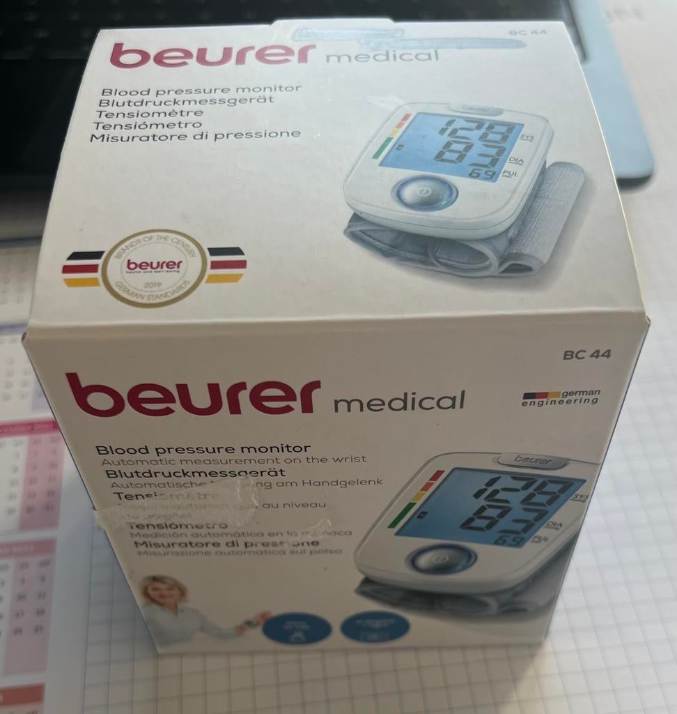 Beurer bloeddrukmeter, Ophalen, Zo goed als nieuw