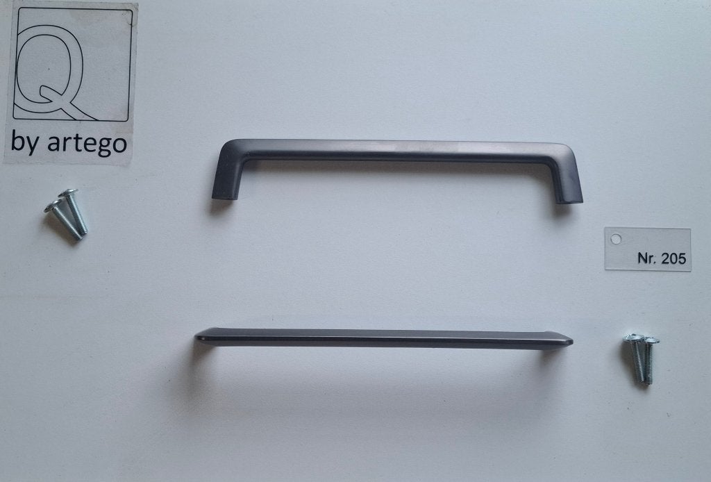 2 handgrepen kasten - roestvrijstaal - 160 cm - catnr 205, Huis en Inrichting, Keuken | Keukenelementen, Ophalen of Verzenden