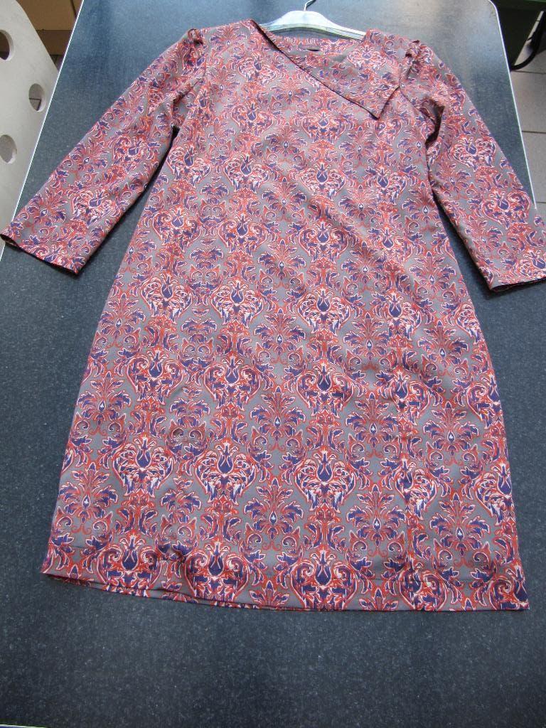 jurk nieuw Pauline B. T3= 40, oranje - paars, Maat 38/40 (M), Oranje, Ophalen of Verzenden, Pauline B.