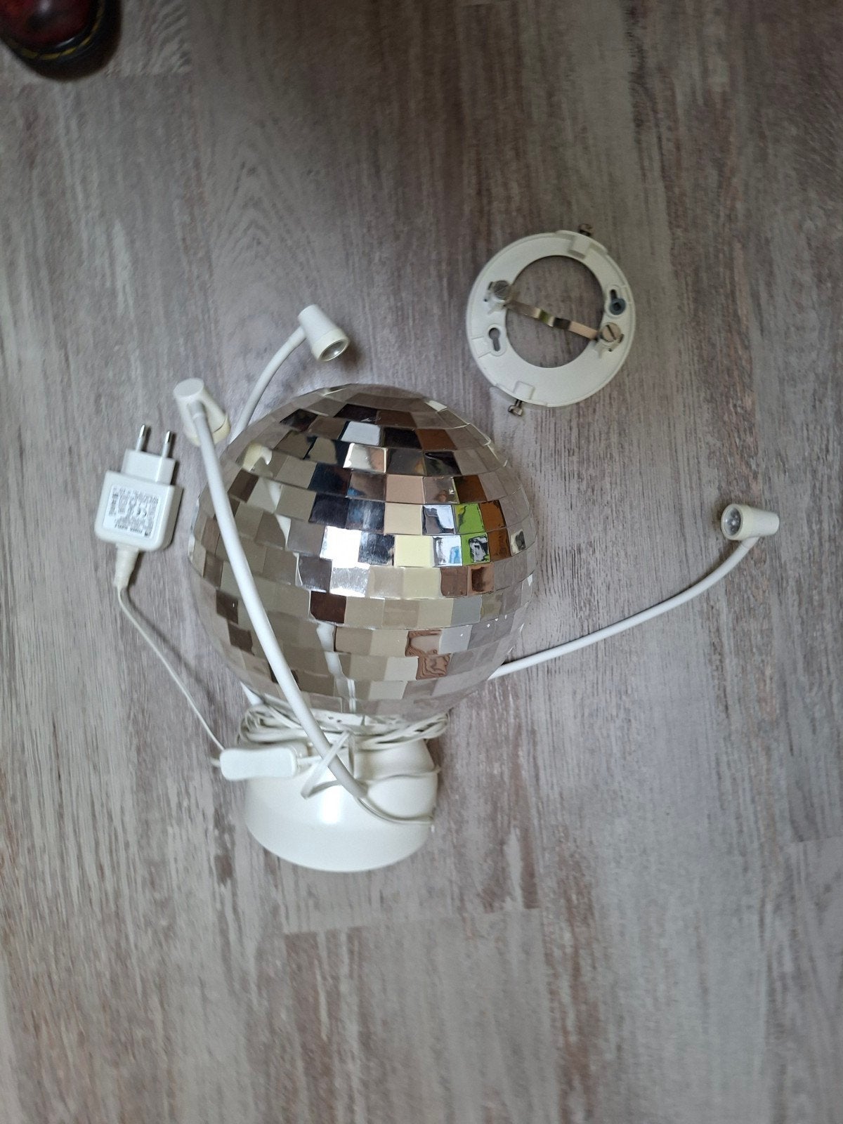 boule disco électrique lumineuse