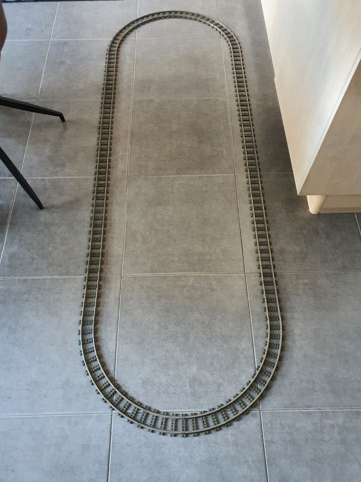 lego treinrail set XL 9v 90s, Enlèvement