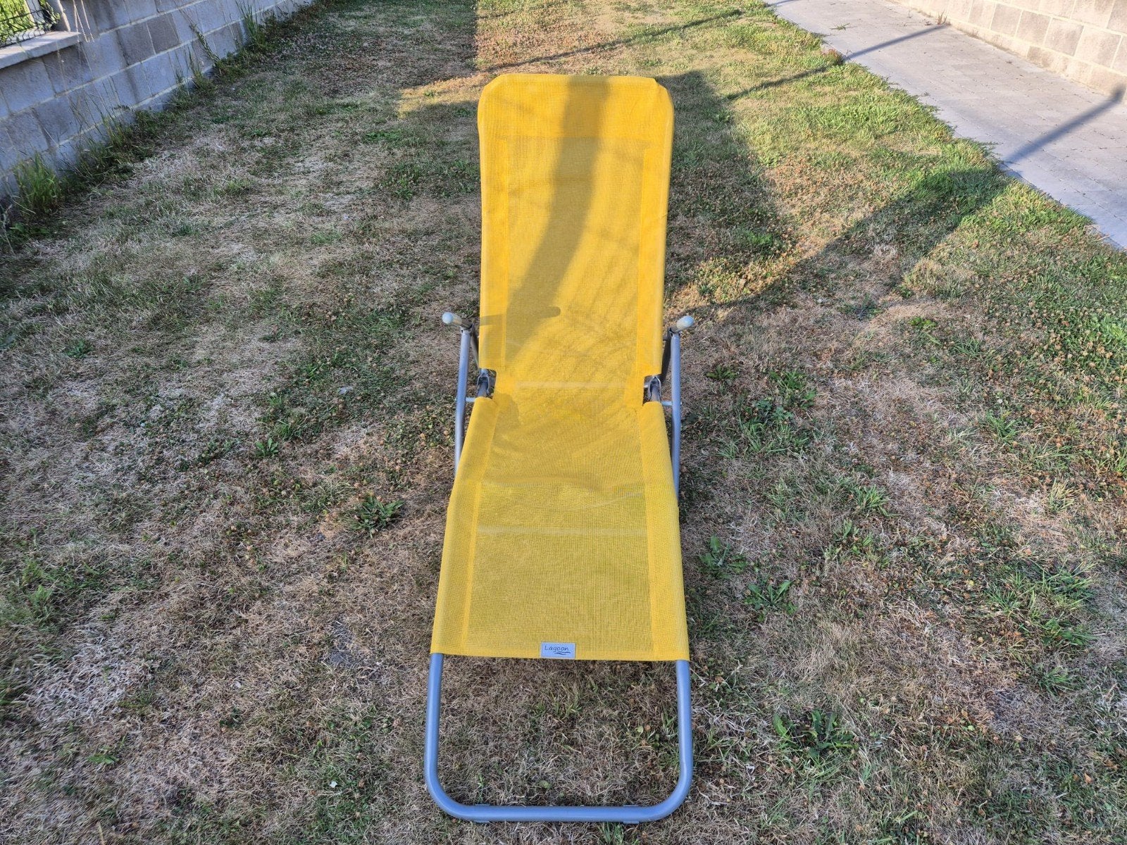 Chaise jardin, Jardin & Terrasse, Chaises longues, Enlèvement, Comme neuf, Métal, Pliant