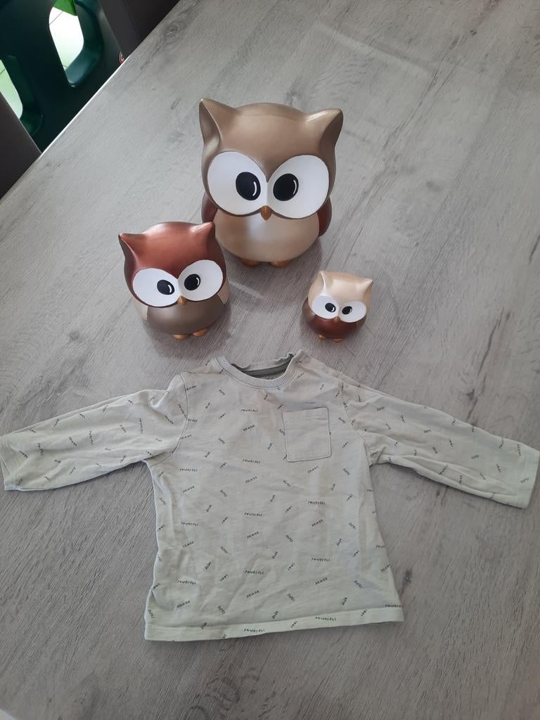 T-shirt à manches longues/longues Kiabi taille 80, Enlèvement ou Envoi