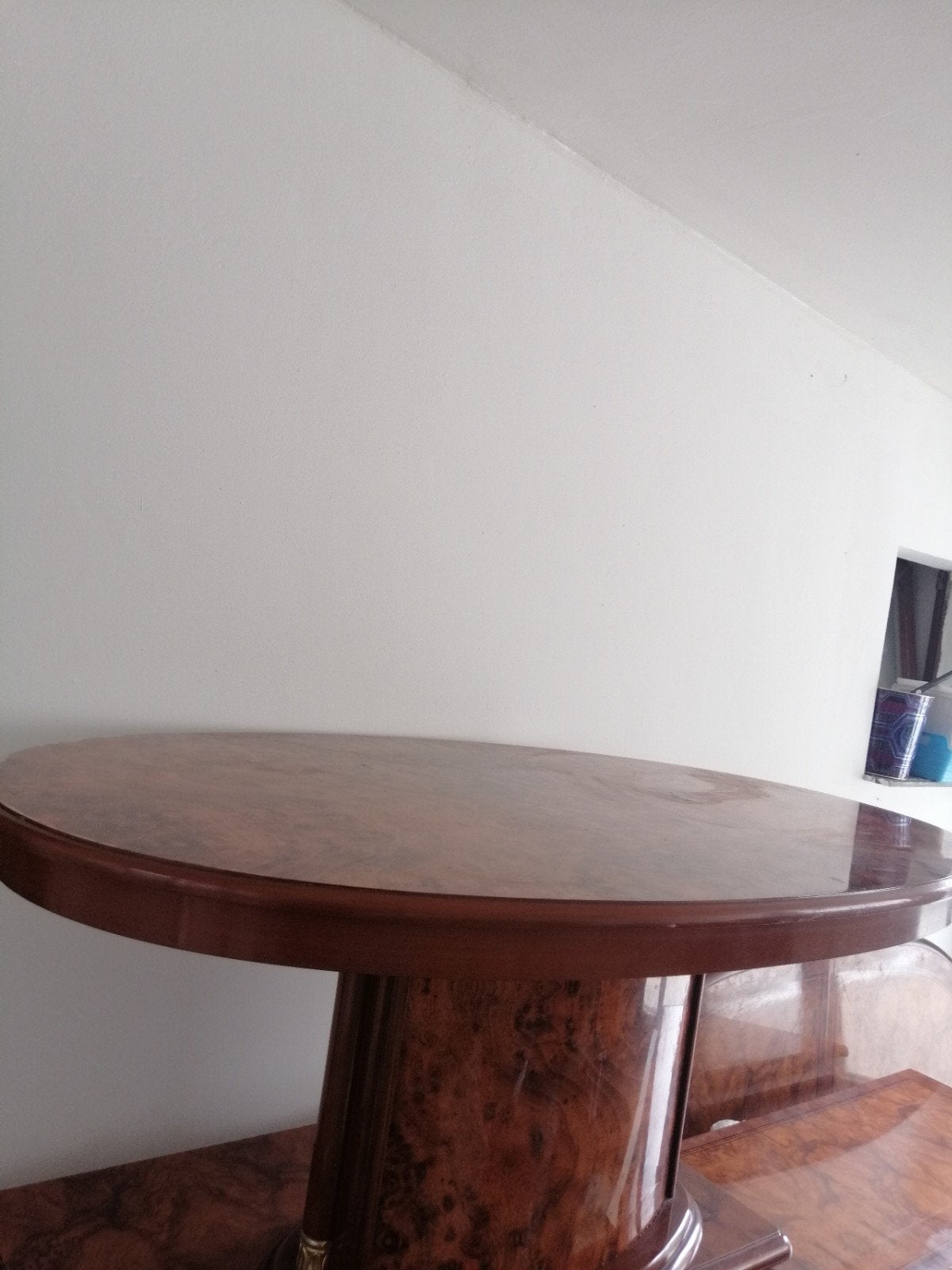 salon tafel, Ophalen