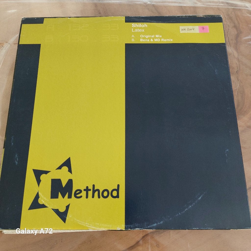 shiloh latex 12 inch maxi, CD & DVD, Vinyles | Dance & House, 12 pouces, House, Enlèvement ou Envoi, Comme neuf