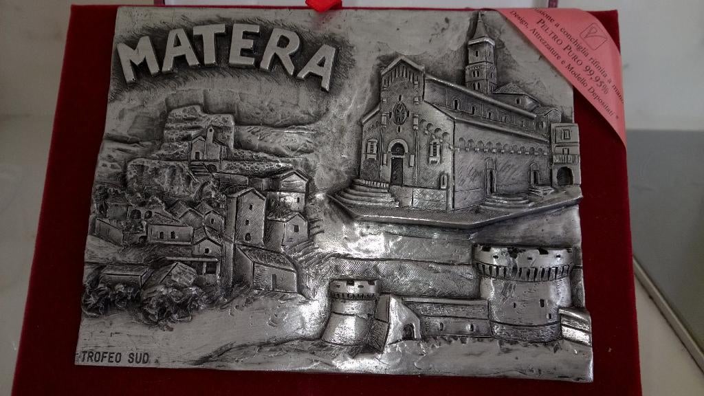 Tin : afbeelding van de stad Matera ( sassi ) Italie, Enlèvement ou Envoi