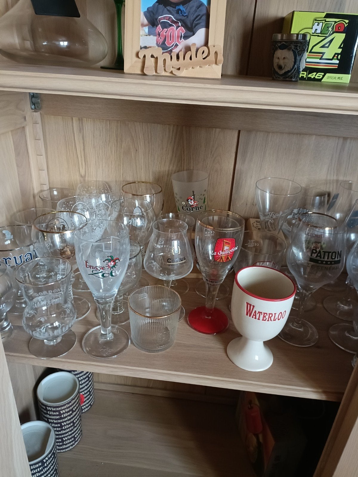 Collection de verre à bière Belge, Enlèvement, Verre à bière