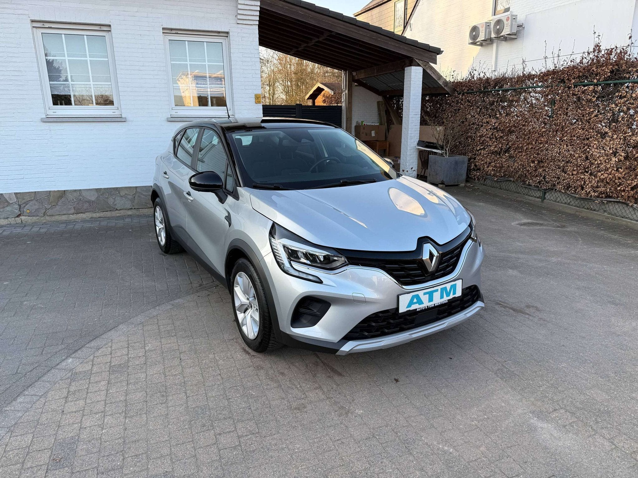 Renault Captur 1.0 TCe Corporate Edit. (EU6D)/navi/pdc/airco, Autos, Renault, 121 g/km, Argent ou Gris, Achat, Euro 6