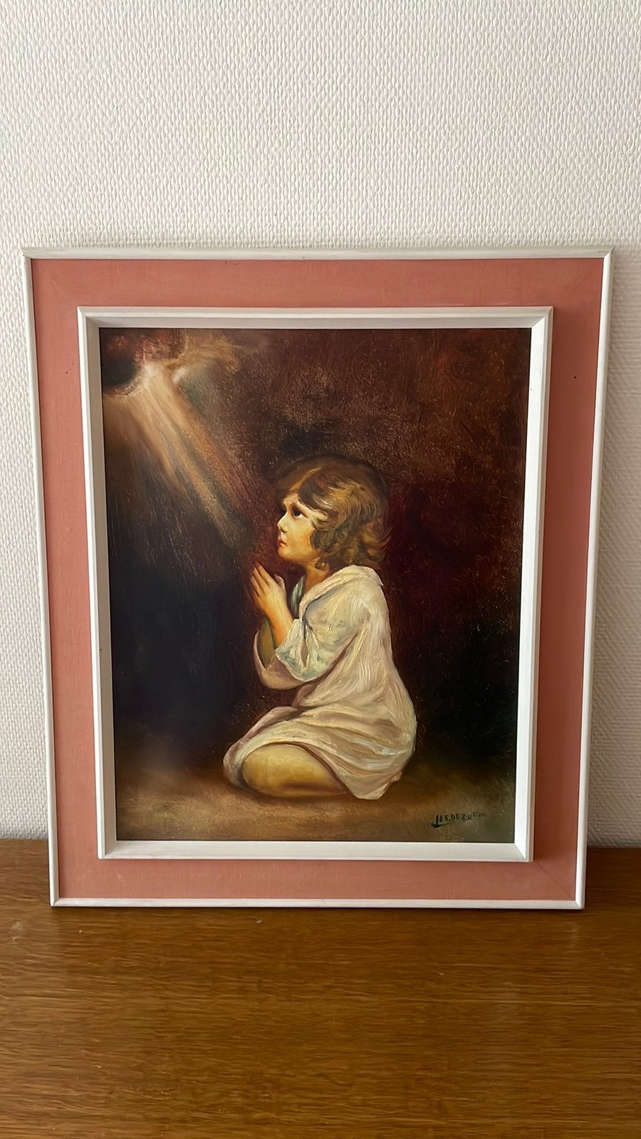 Reproduction Jos Dezutter, Enlèvement, Encadré, Portrait ou Personnes