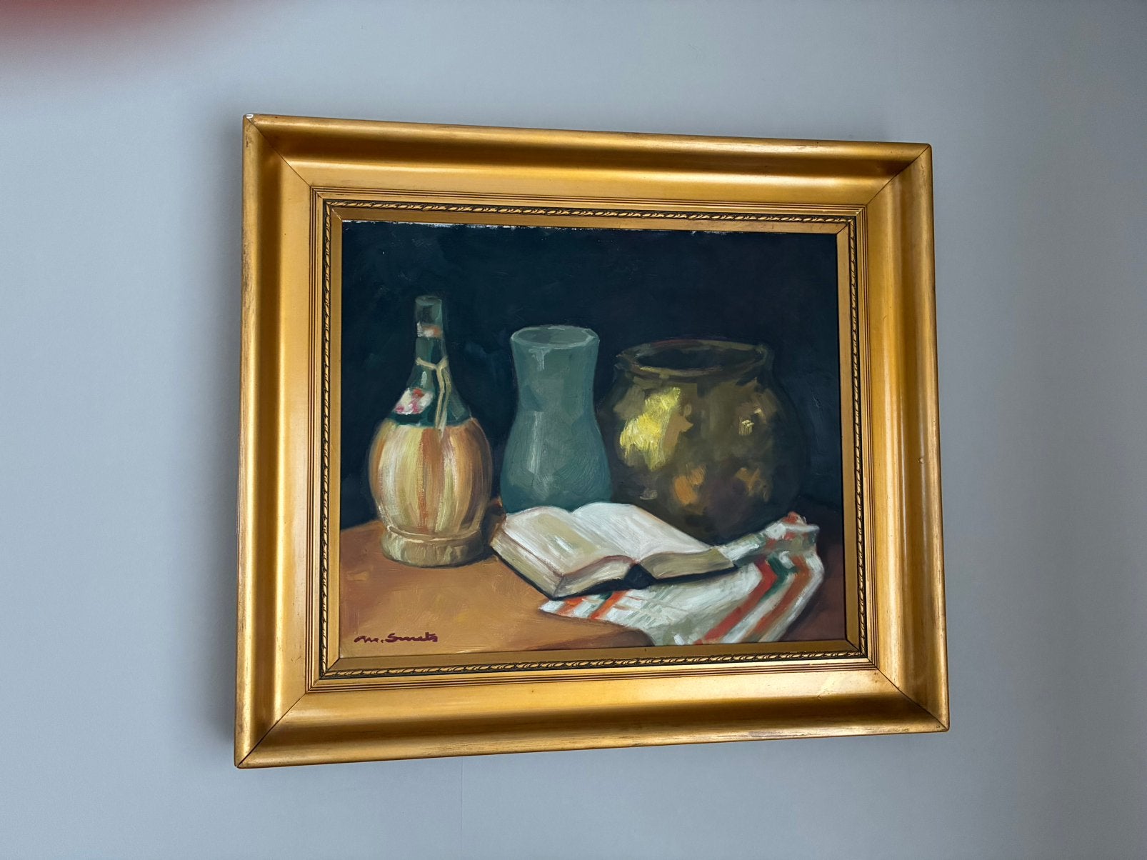 Schilderij stilleven, Antiek en Kunst, Ophalen, Stilleven