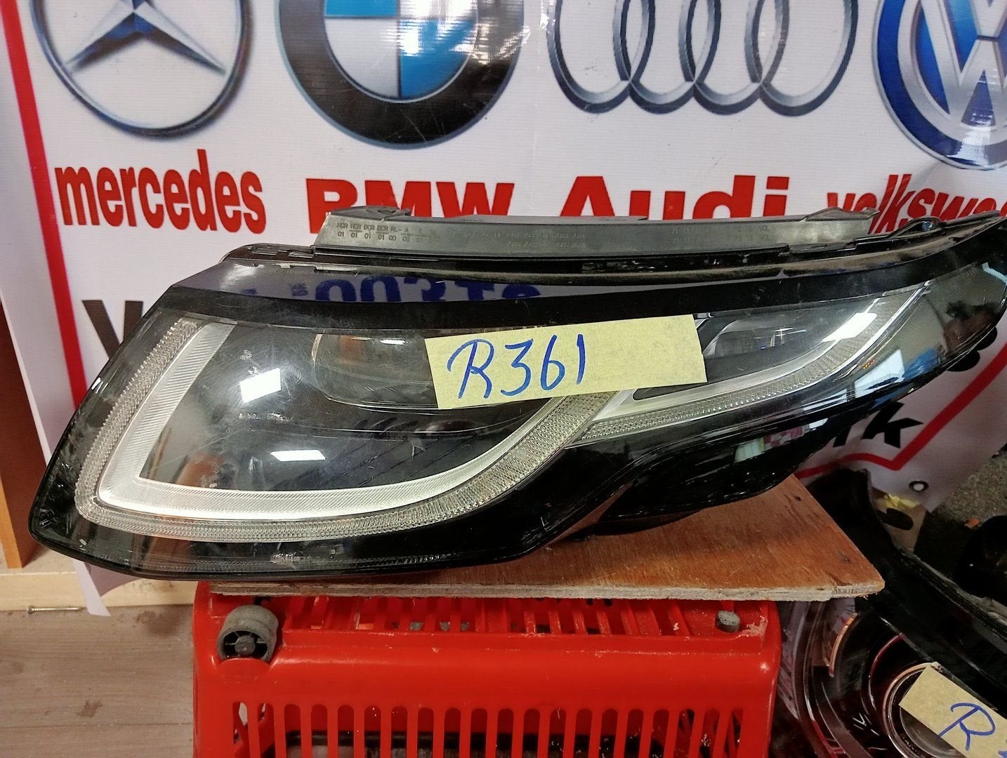 RANGE ROVER EVOQUE VOL LED KOPLAMP LINKS GJ32-13W030, Land Rover, -, Utilisé, -