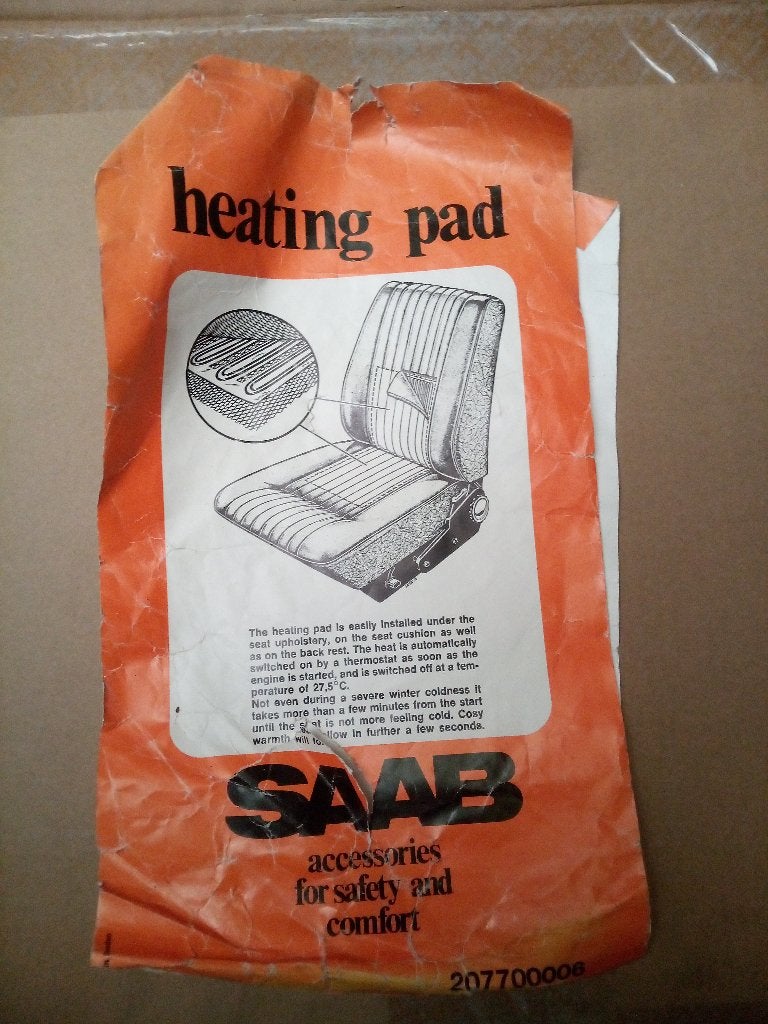 Tapis pour sieges chauffants SAAB 99, Autos : Pièces & Accessoires, Enlèvement, Neuf, Saab