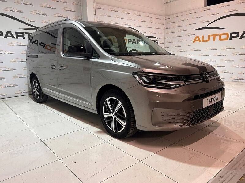 Volkswagen Caddy MAXI 1.5 TSI Style 7zit, Auto's, Navigatiesysteem, Stof, 5 deurs, Particulier
