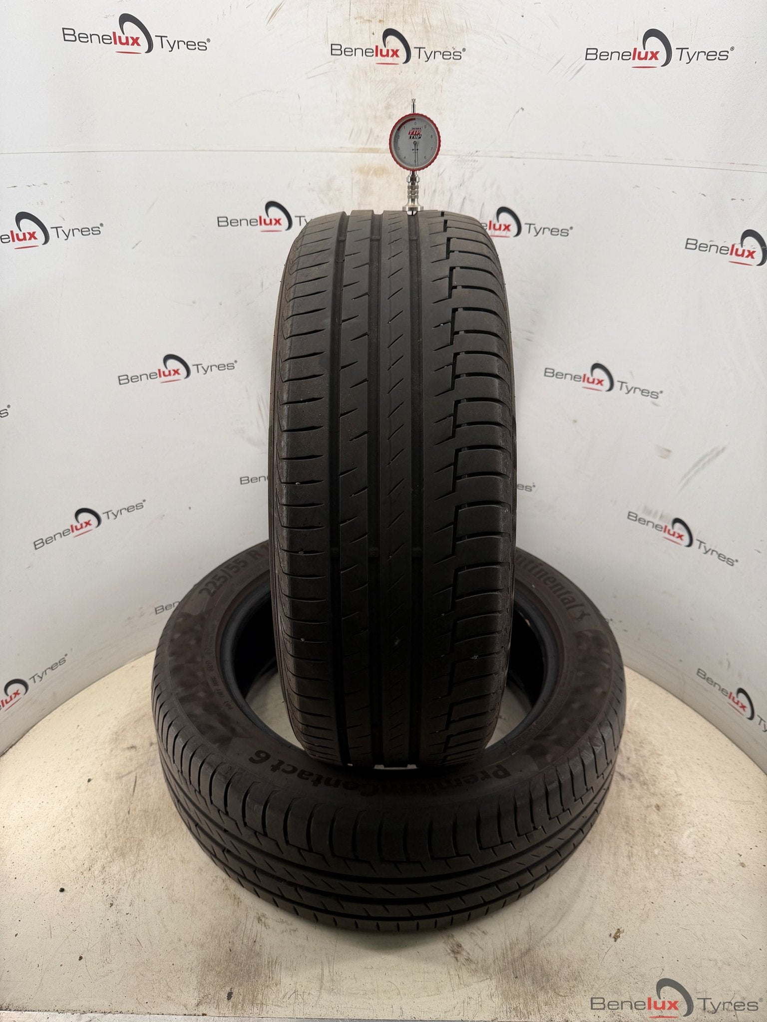 225/55R19 103V Continental 225/55 R19 225/55/19 2255519, Auto-onderdelen, Banden en Velgen, Gebruikt, -, -, Band(en)