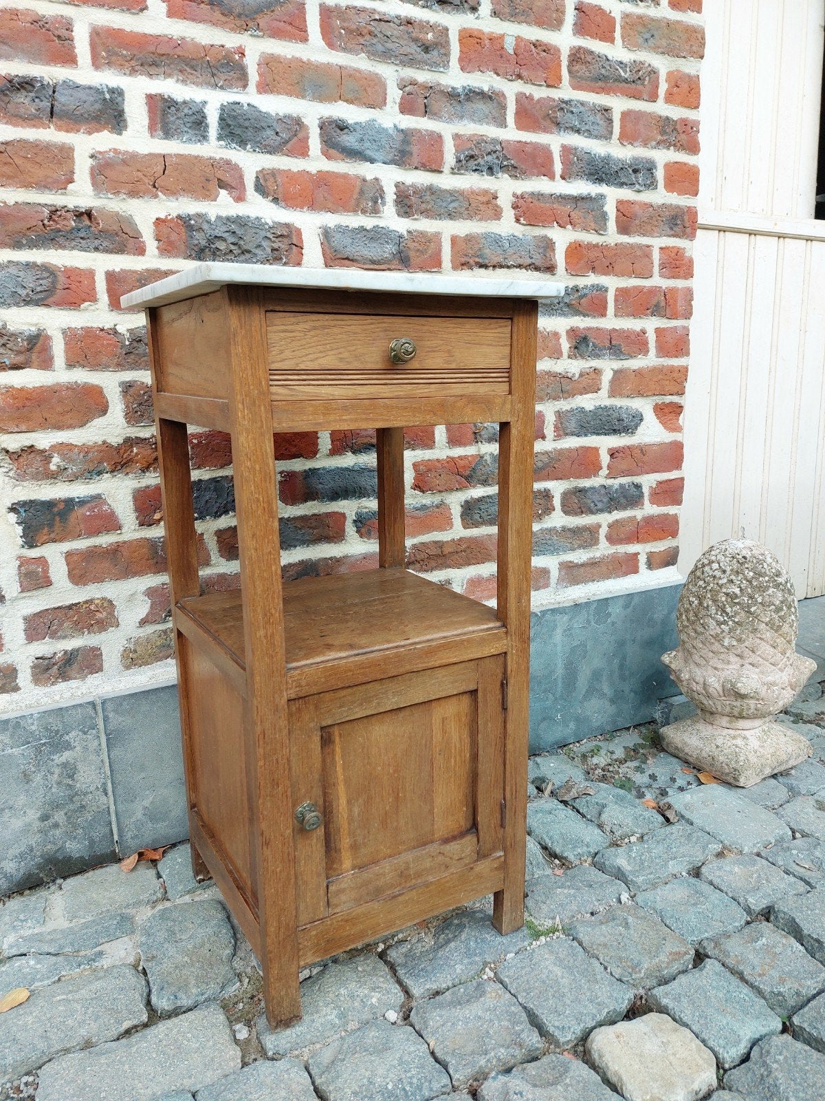 Brocante nachtkastje., Huis en Inrichting, Ophalen