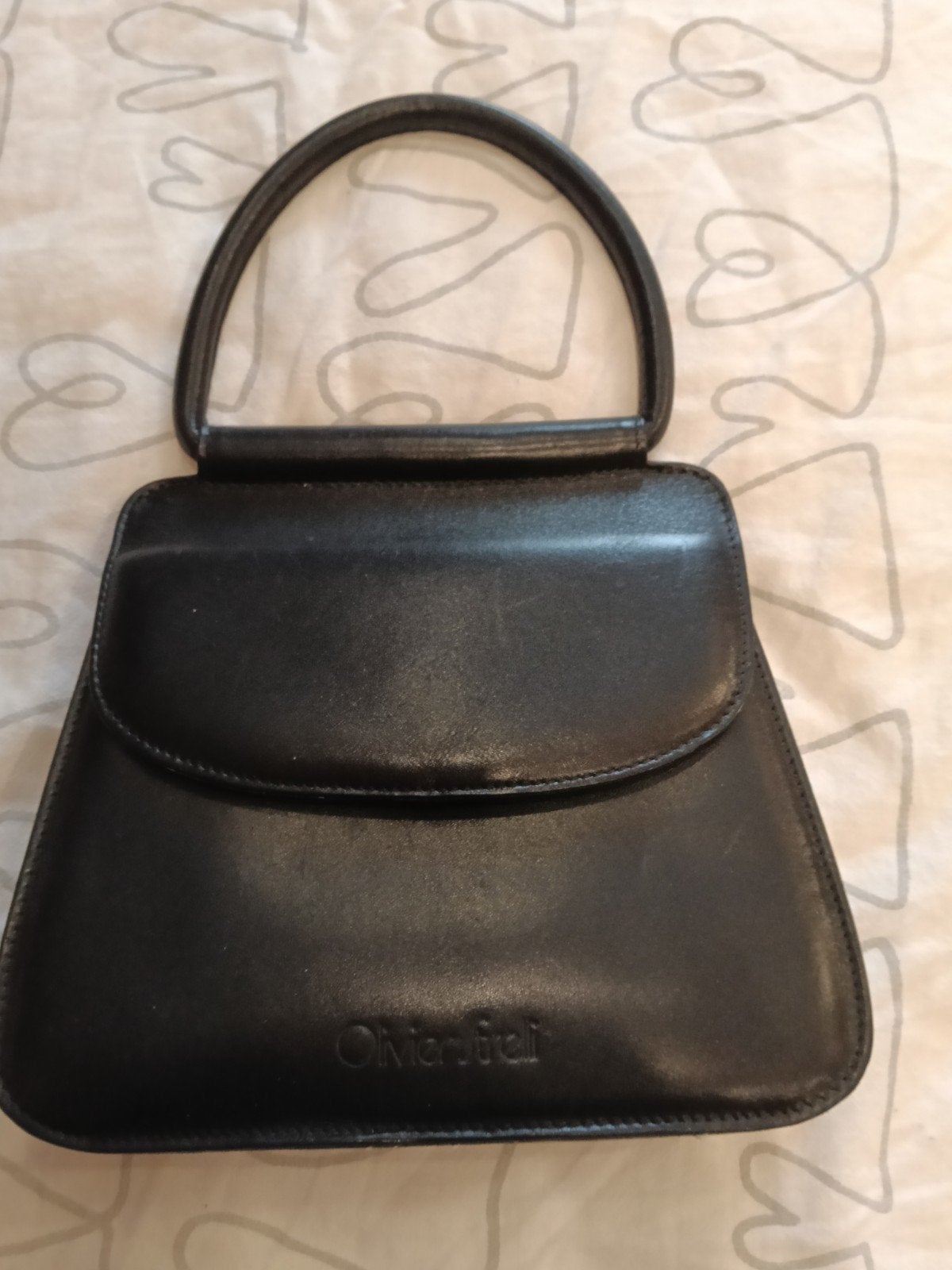 Petit sac à main Olivier Strelli, Bijoux, Sacs & Beauté, Sacs | Sacs Femme, Enlèvement, Comme neuf, Noir, Sac à main