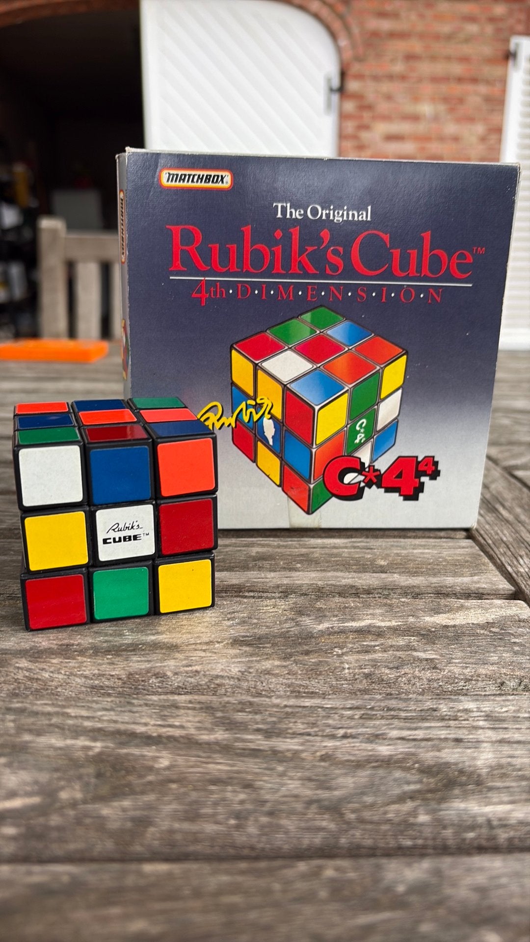Vintage Matchbox Rubik's Cube 4th Dimension, Enlèvement