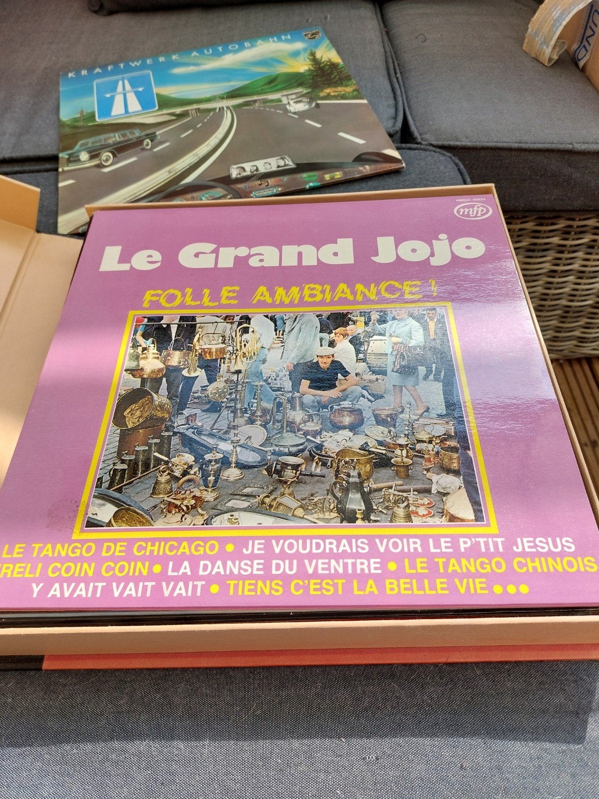 vinyles 33t, Enlèvement