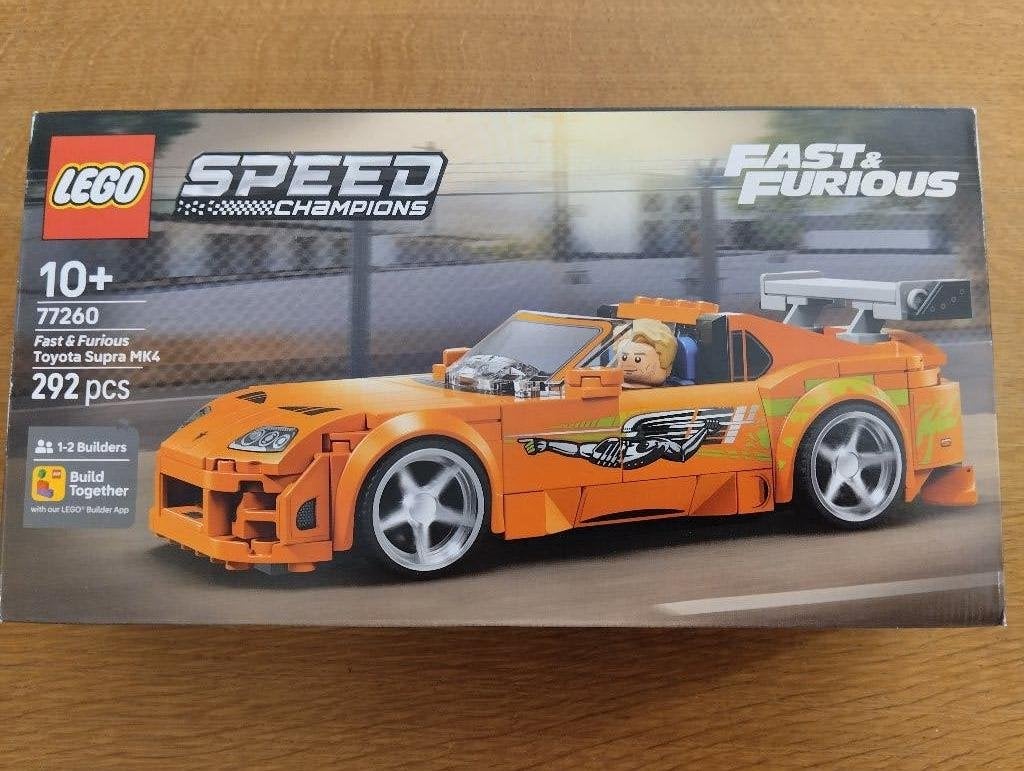 LEGO 77260 Speed Fast & Furious Toyota Supra MK4, Neuf, Complet, Lego, Ensemble complet