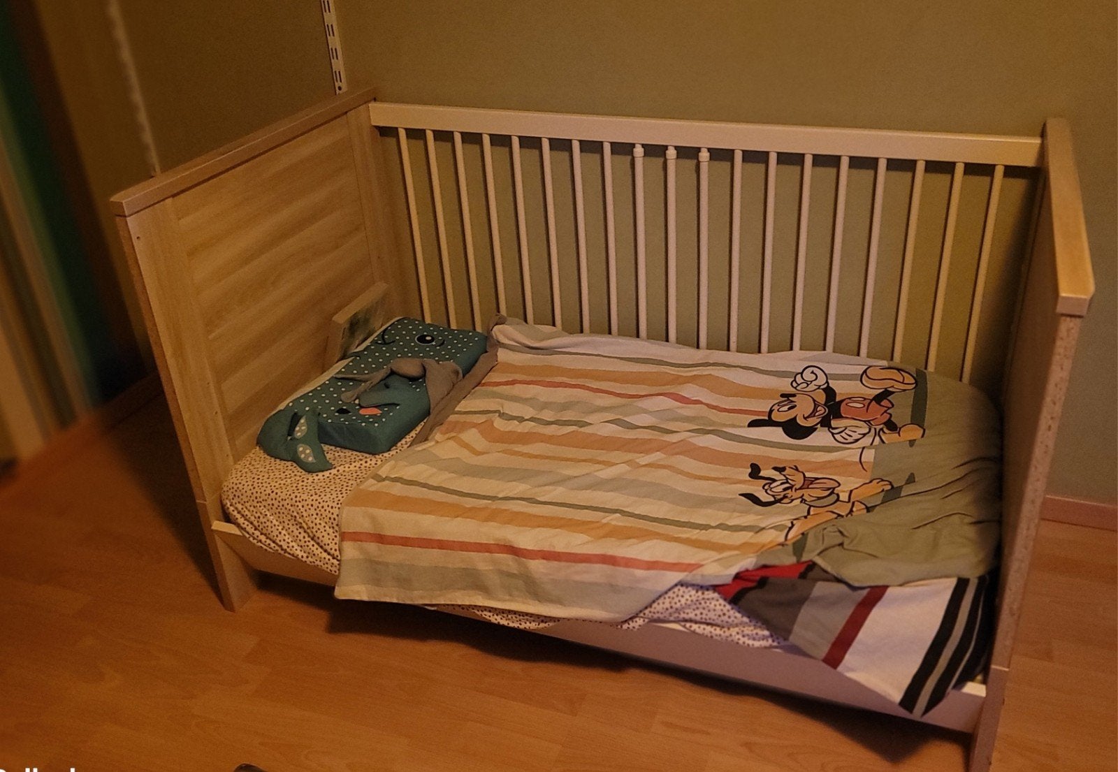 Te koop baby en kleuter bed, Ophalen, Matras