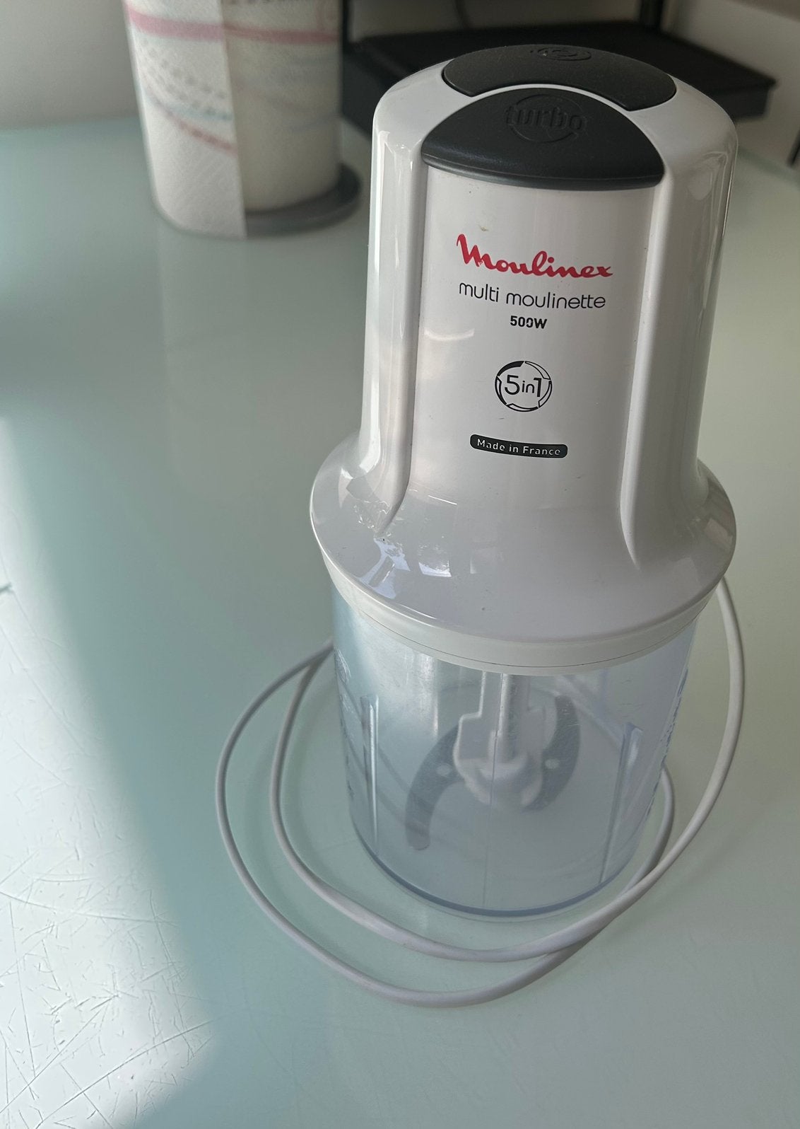 Robot Hachoir Moulinex, Electroménager, Mélangeurs de cuisine, Enlèvement, Comme neuf