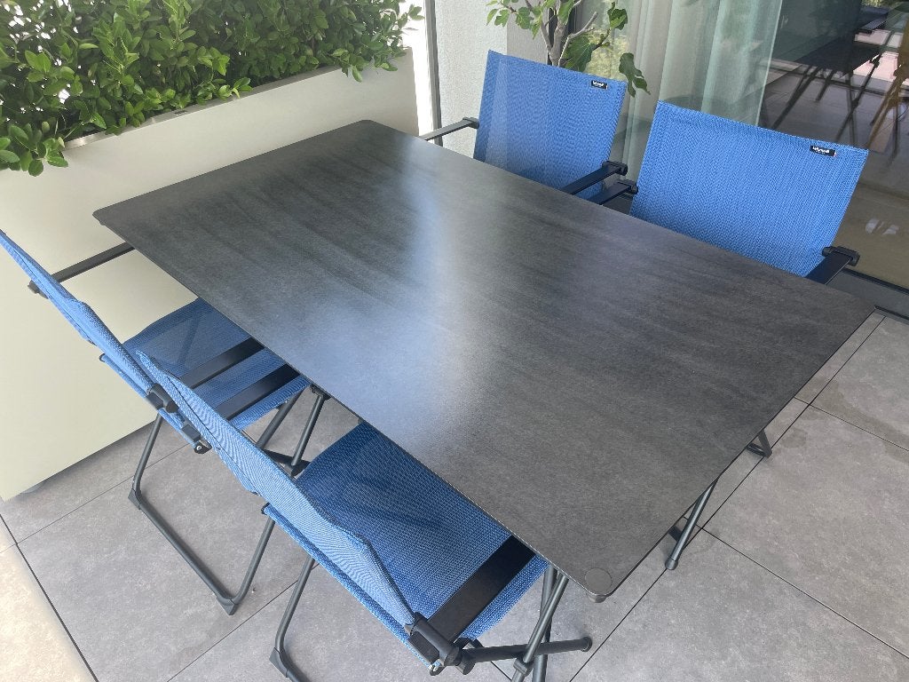 LAFUMA Tafel & Stoelen, Enlèvement, Comme neuf, Aluminium, Pliant