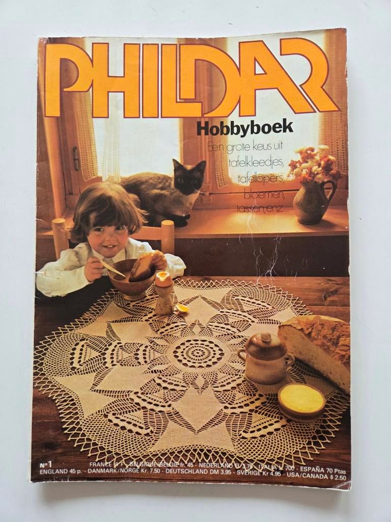 Vintage haak en breiboek, Enlèvement ou Envoi, Utilisé