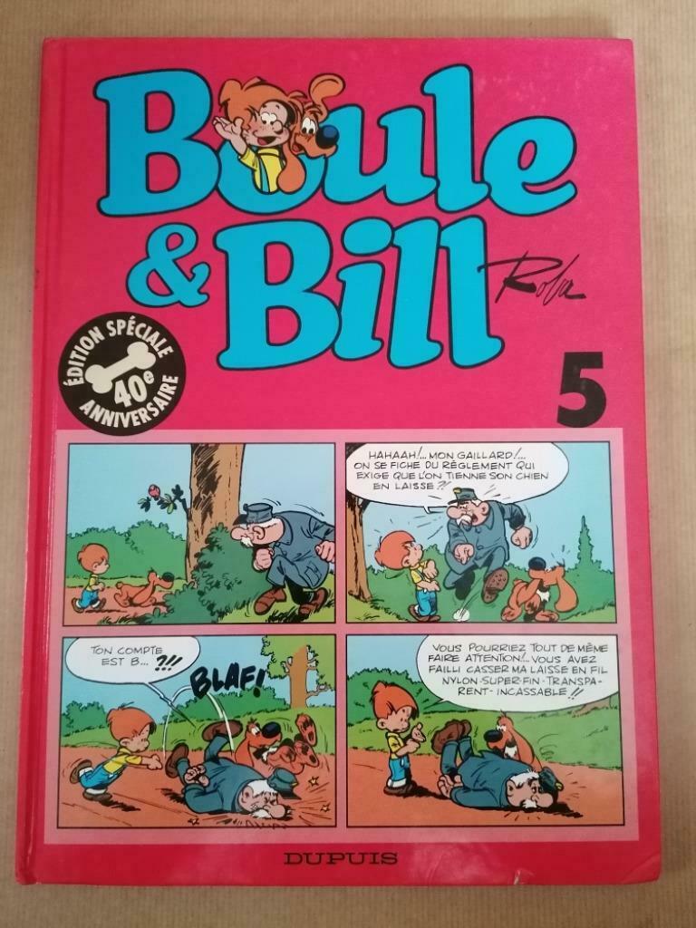 BD - Boule et Bill, Tome 5 Roba, Jean Edition DUPUIS 1999 Ed, Enlèvement ou Envoi, Utilisé, Dupuis