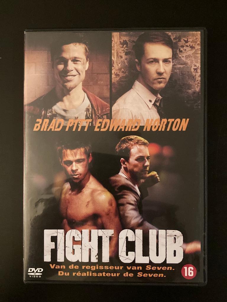 DVD " FIGHT CLUB " Brad Pitt - Edward Norton, Vanaf 16 jaar, Verzenden, Zo goed als nieuw, Actie