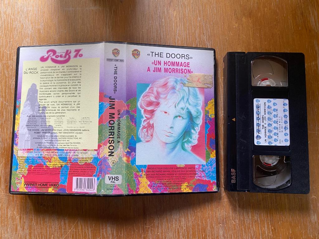 VHS The Doors - Un hommage à Jim Morrison, Enlèvement ou Envoi, Utilisé