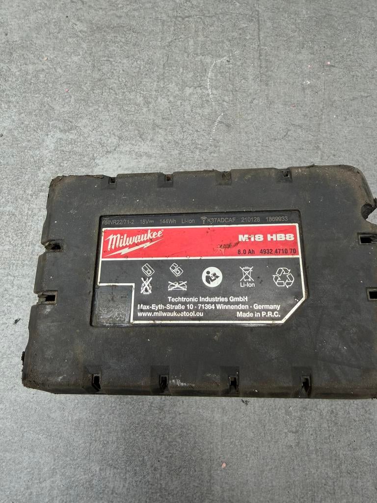 Batterij, Ophalen, Zo goed als nieuw