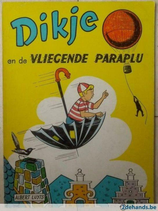 Dikje en de vliegende paraplu - Albert Luyts, Ophalen of Verzenden