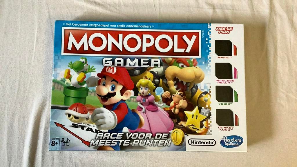 Monopoly Gamer, Ophalen of Verzenden, Zo goed als nieuw