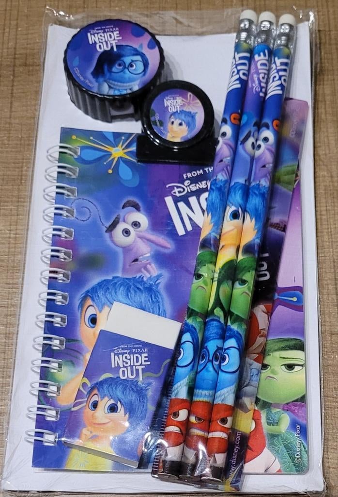 Inside Out: schrijfset (nieuw!), Ophalen of Verzenden, Nieuw, Film, Gebruiksvoorwerp