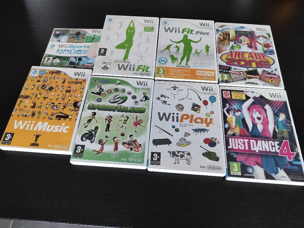 Wii games, Games en Spelcomputers, Games | Nintendo Wii, Ophalen, Gebruikt, Overige genres, 1 speler