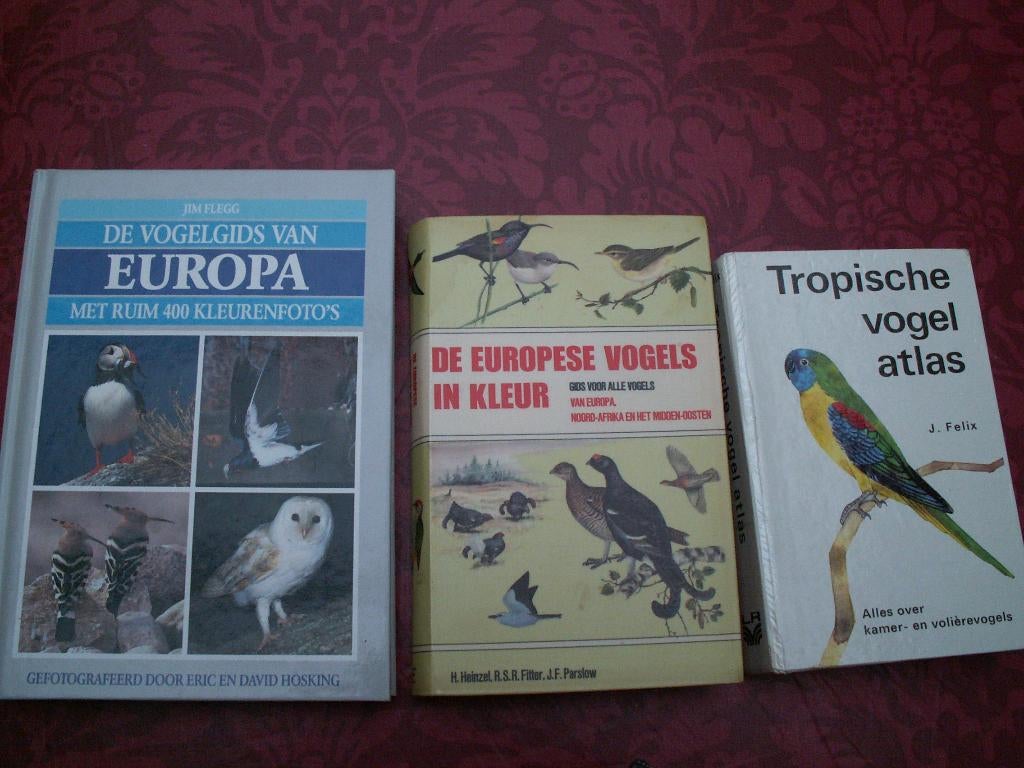 Vogels, Boeken, Ophalen, Zo goed als nieuw, Vogels, Diverse auteurs