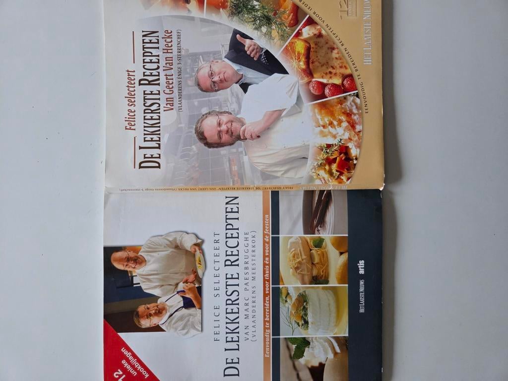 Recepten van Geert Van Hecke/Marc Paesbrugghe, Boeken, Kookboeken, Ophalen of Verzenden, Zo goed als nieuw