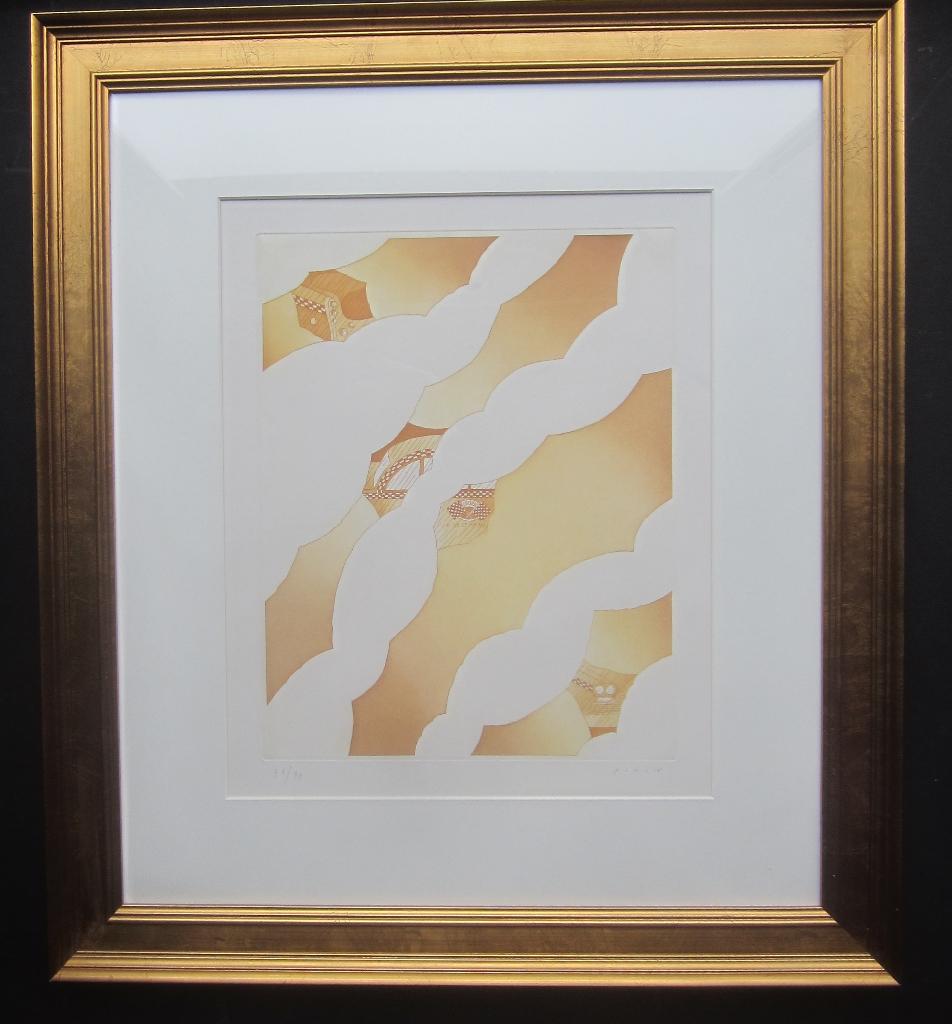"Taxis - Pluies de New-York" - J-M Folon, Antiek en Kunst, Ophalen