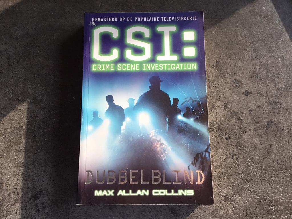 M.A. Collins - CSI : Dubbelblind, Ophalen of Verzenden, M.A. Collins