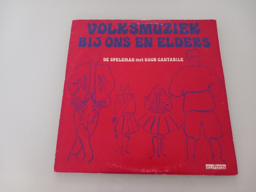 Vinyl LP Volksmuziek van bij ons en elders Folk Folklore, Cd's en Dvd's, Ophalen of Verzenden